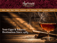 Tablet Screenshot of pipeworld.com